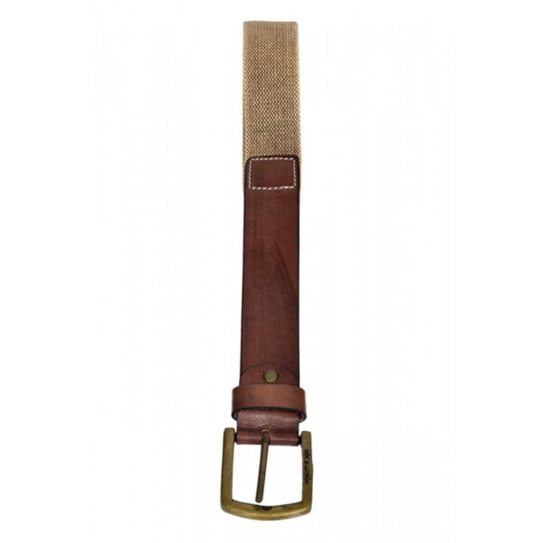 Mens Casual canvas leather plus size belt