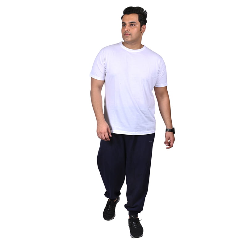 Men's plus size track pants joggers Navy color