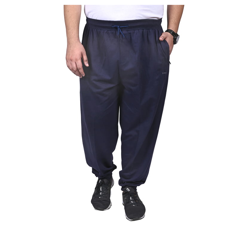 Men's plus size track pants joggers Navy color