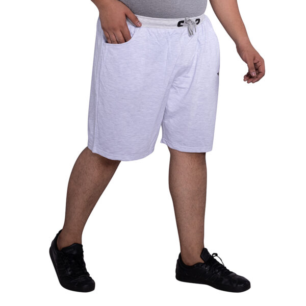 Men's Plus Size Solid Accru Shorts With Pockets